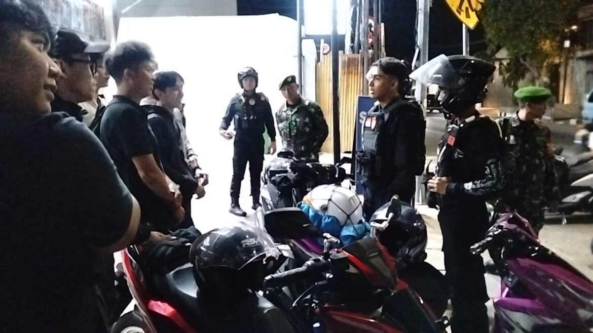 Kodim 0614/Kota Cirebon Gelar Apel dan Patroli Gabungan Antisipasi Kejahatan Kriminal serta Balap Liar