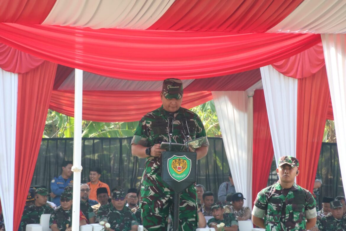 Dari Desa untuk Negeri, Kasdam III/Siliwangi Tutup TMMD ke-129 Kodim 0620/Kab. Cirebon di Desa Luwung Kencana