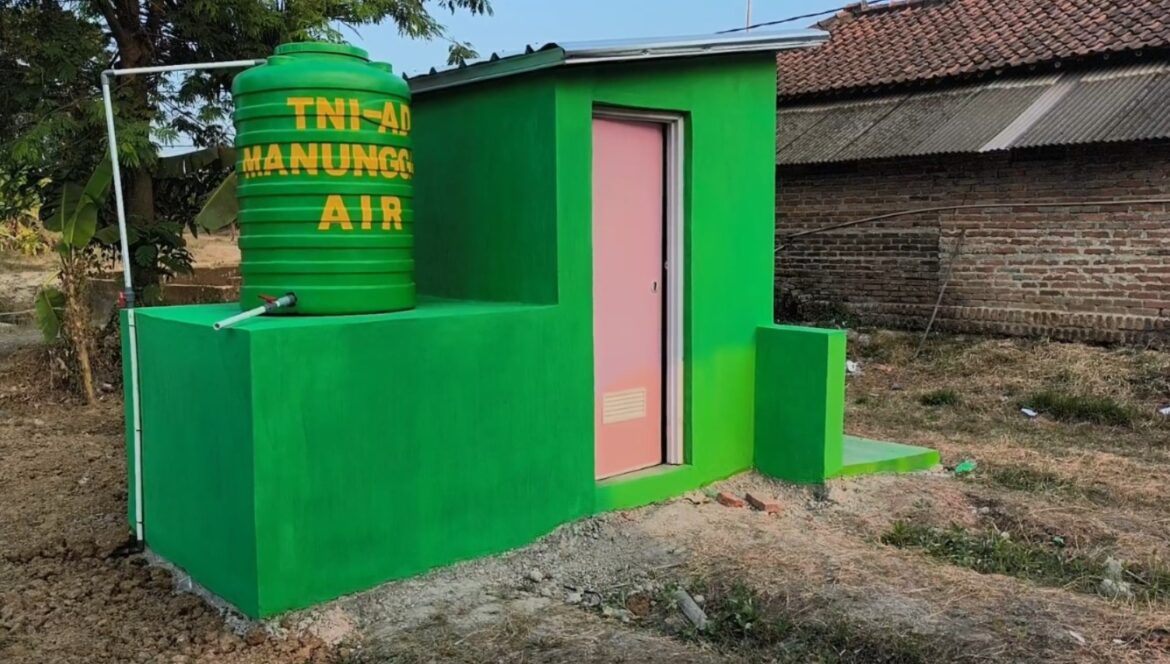 Empat Titik Rampung 100 Persen, Pembangunan MCK dan Revitalisasi Air TMMD ke-129 Kodim 0620 Hadirkan Harapan Baru bagi Warga Desa Luwung Kencana